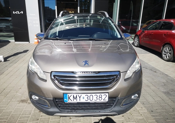 Peugeot 2008 cena 35900 przebieg: 124640, rok produkcji 2015 z Brańsk małe 254